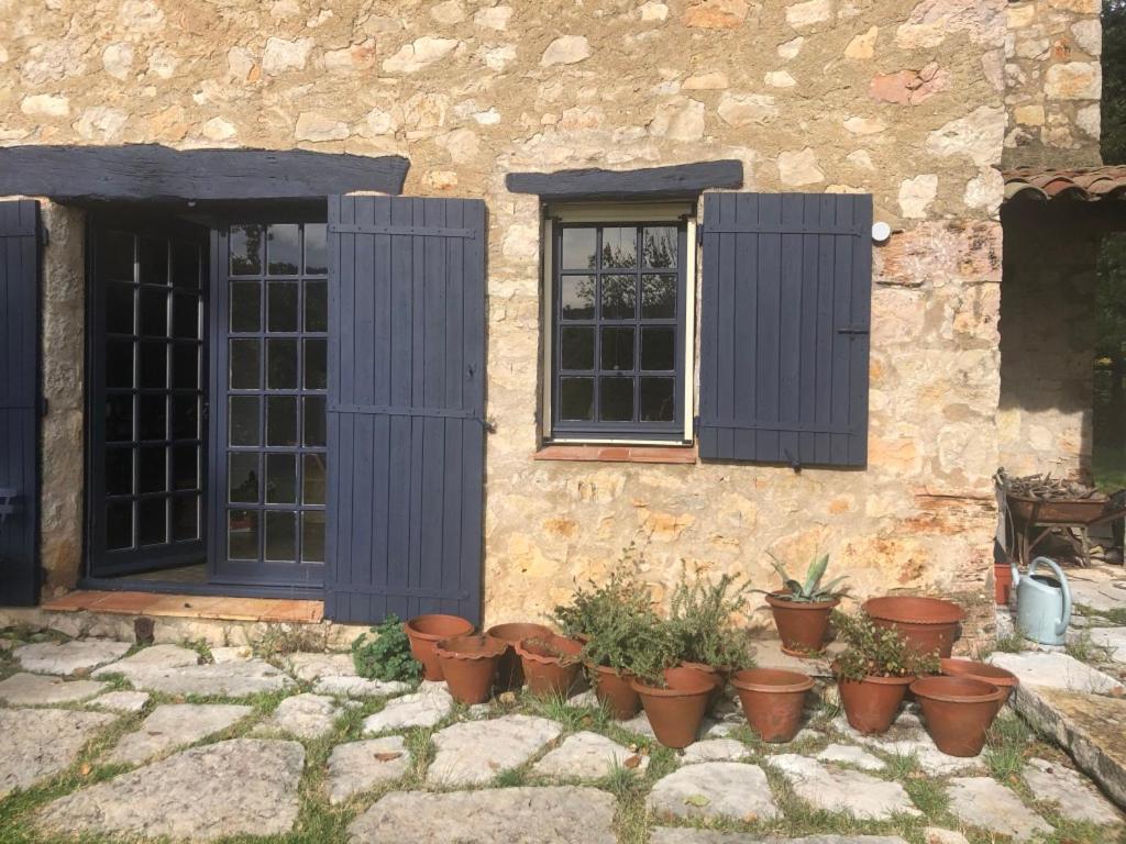 Ferme Le Pavillon Bed and Breakfast Bargemon Exteriör bild